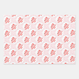 Hojas de Papel de Regalo del Día de San Valentín