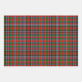 Hojas de Papel de Regalo del Tartán del Clan MacPh