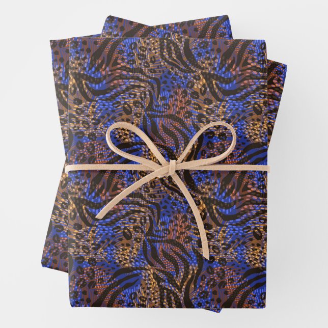 Hojas de Papel de Regalo - Estampado Animal (In situ)