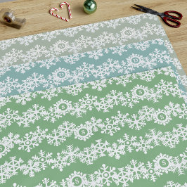 Hojas de Papel de Regalo Pastel con Monograma de C