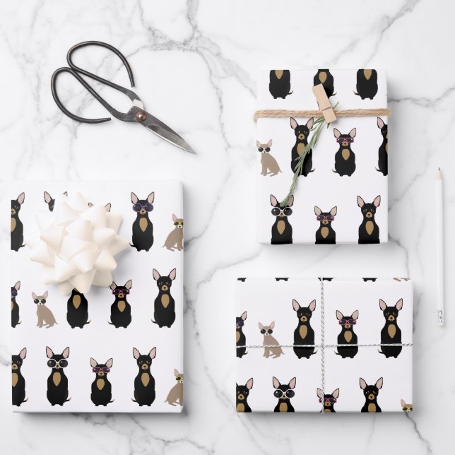 Hojas de papel de relleno de Chihuahua (Anverso)