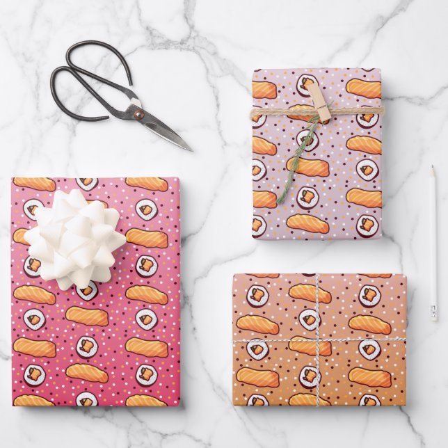 Hojas de papel de sushi (Anverso)