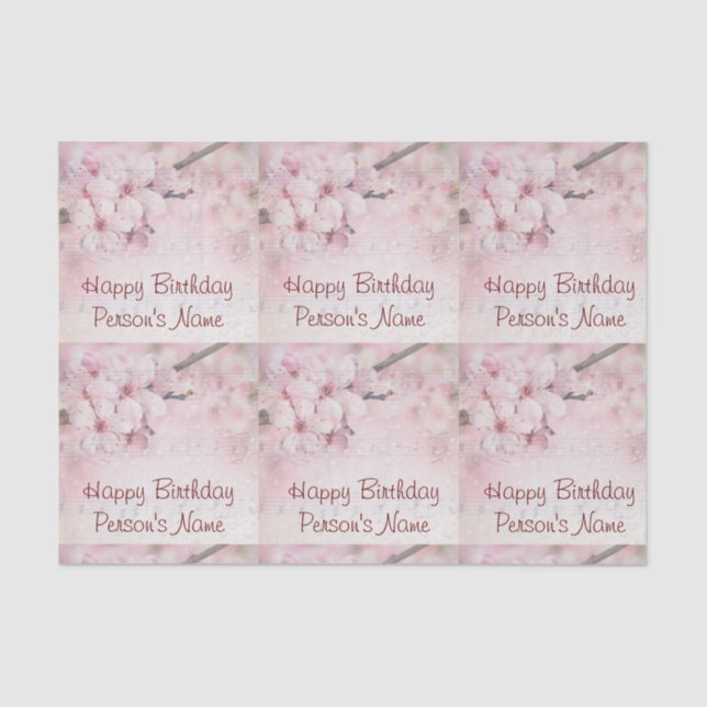 Hojas de papel de tejidos establecidas (2) BCO de  (Anverso)