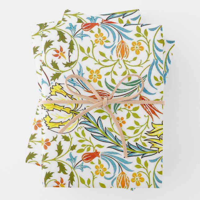 Hojas de papel de William Morris del siglo XIX (In situ)