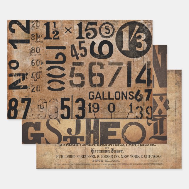 Hojas de papel envueltas para la desconexión de mu (Set)