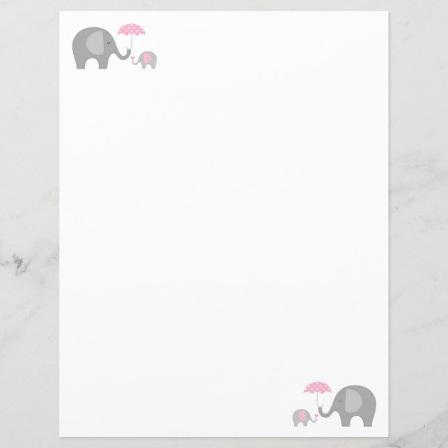 Hojas de papel - Madre y bebé (Anverso)