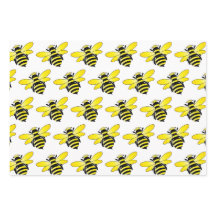 Hojas de papel para envolver abejas