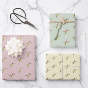 Hojas de papel para envolver el patrón de Anna