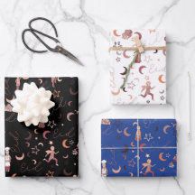 Hojas de papel para envolver regalos Eid,19" x 29"