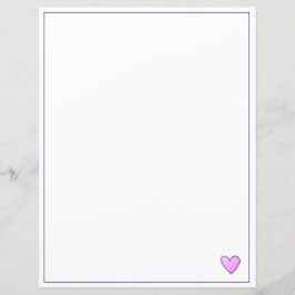 Hojas de papel - Pink Miami Heart