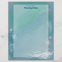 Hojas de papel sin bordes Jellyfish Jive