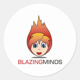 Hojas de pegatinas de Mentes Ardientes