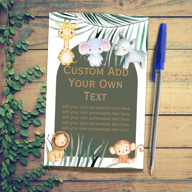 Hojas de Personalizados del tema de la jungla de S (Subido por el creador)
