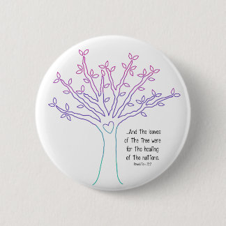 Hojas del botón del árbol