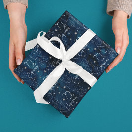 Hojas planas de papel de acolchado de capricornio 