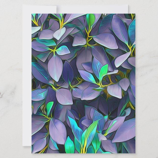 Hojas puras encantadas (Anverso)