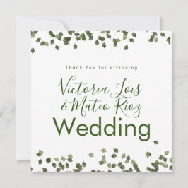 Hojas que Caen Otoño Gracias Boda