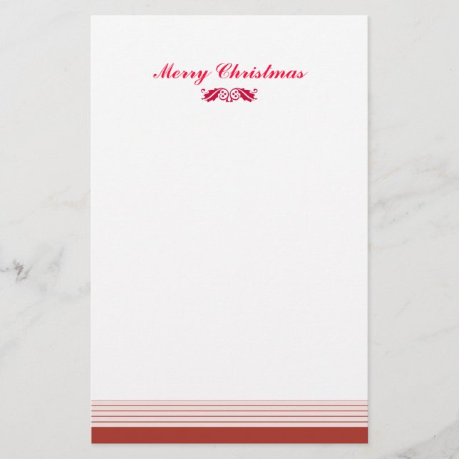Hojas rojas de acebo de Navidad (Anverso)