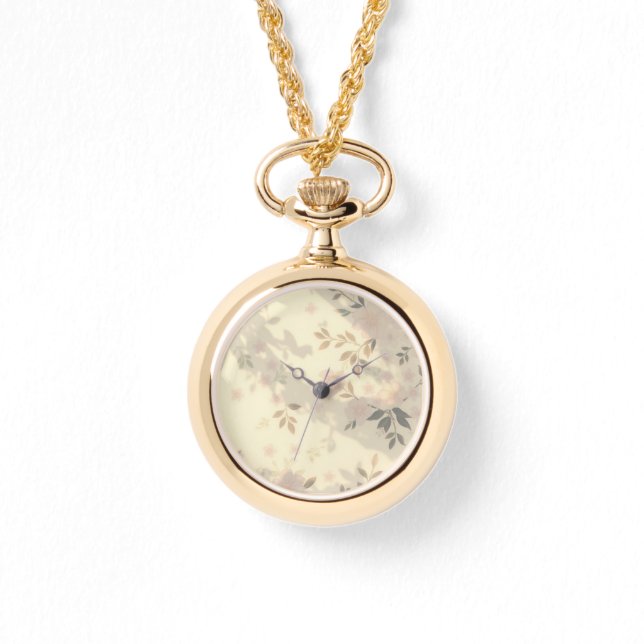 Hojas, sombras y velo de collar de flores pequeñas (Anverso)