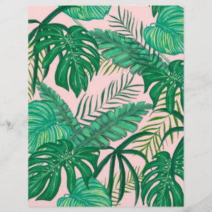 Hojas tropicales