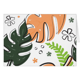 hojas tropicales