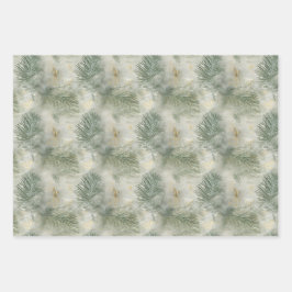 Hojas tropicales blancas de oro verde