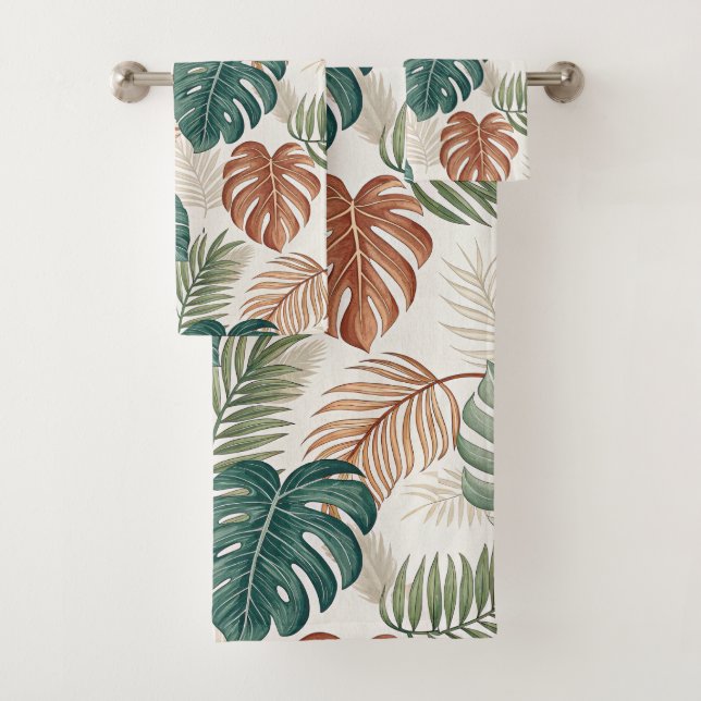 Hojas Tropicales Boho (In situ)