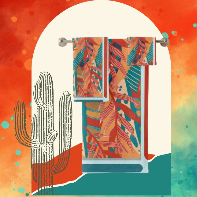 Hojas tropicales de colores Verde azulados, rojos, (Subido por el creador)