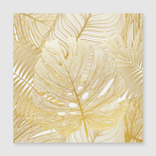 Hojas tropicales de palma: patrón vintage.