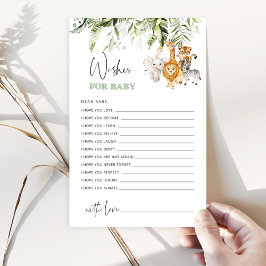 Hojas tropicales: los animales de safari desean un