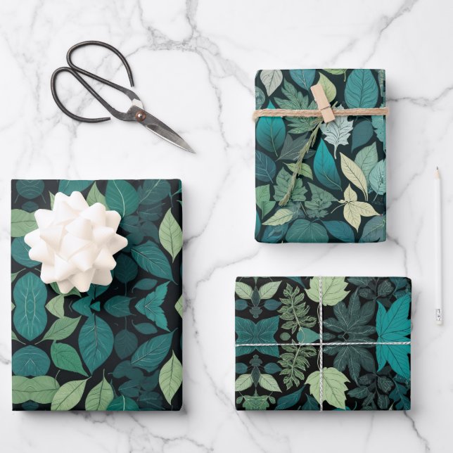 Hojas verdes (Anverso)