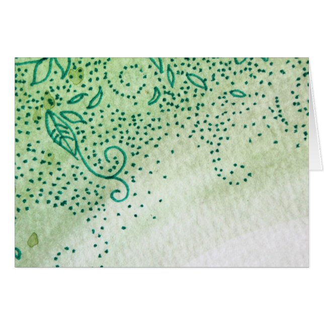 Hojas verdes (Anverso (Horizontal))