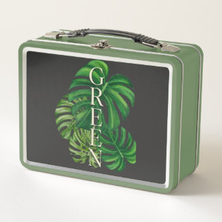 Hojas verdes de Monstera