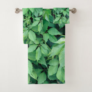 Hojas verdes de uva