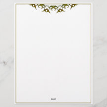 Hojas verdes elegantes