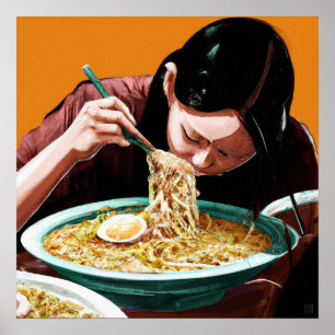 Hokkien Mee - Imprimir arte de lienzo