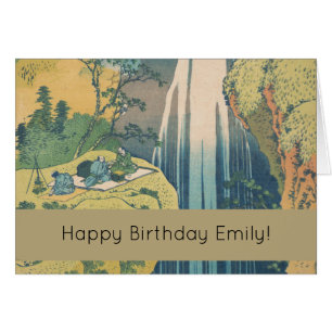 Hokusai Amida cae cascada