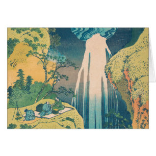 Hokusai Amida cae cascada