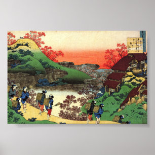 Hokusai - Arte Japonés - Vista panorámica de Guay