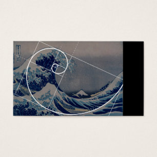 Hokusai resuelve Fibonacci, coeficiente de oro