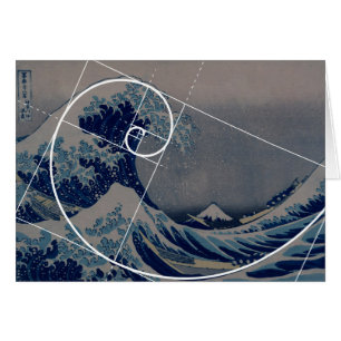 Hokusai se reúne con Fibonacci, proporción dorada