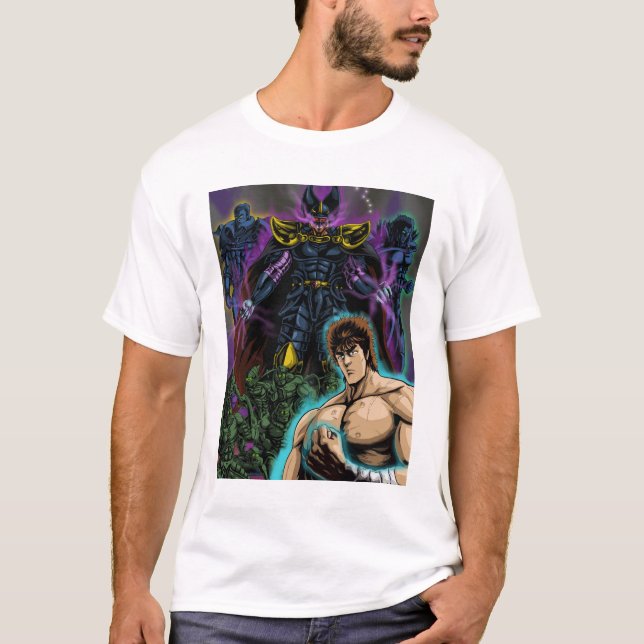 Hokuto para no Ken 2 Camiseta básica masculina (Anverso)