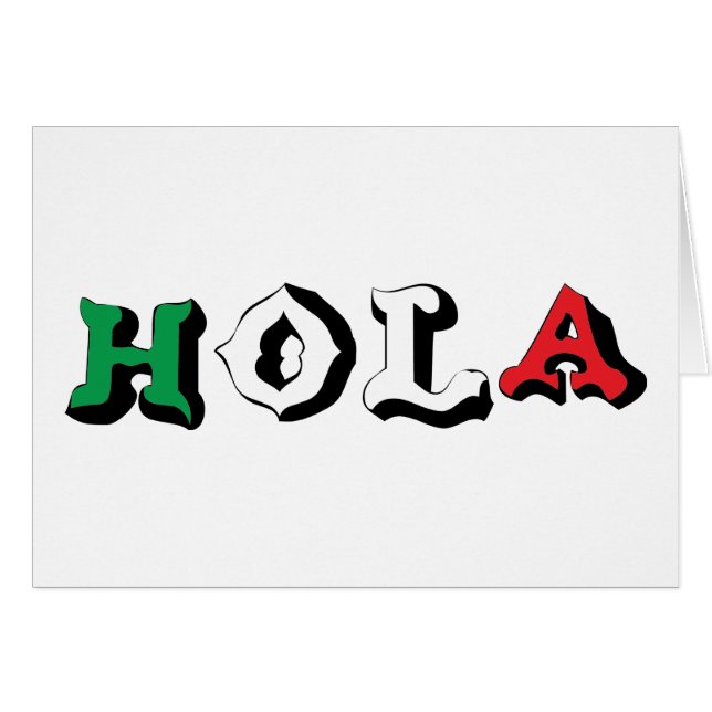 HOLA (Anverso (Horizontal))