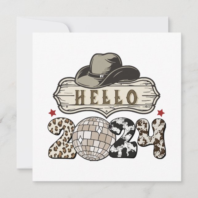 Hola 2024 Western (Anverso)