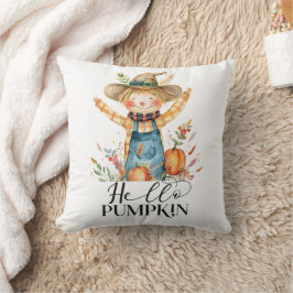 Hola Almohada Calabaza