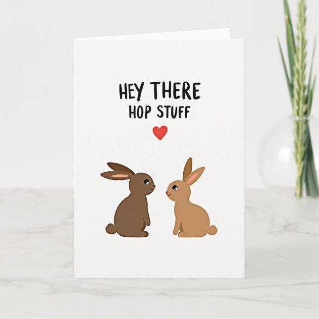 Hola Amigo Hop Stuff Tarjeta (Anverso)