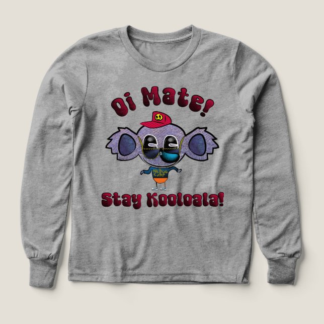 ¡Hola amigo! ¡Quédate Kooloola! (Diseño frontal)