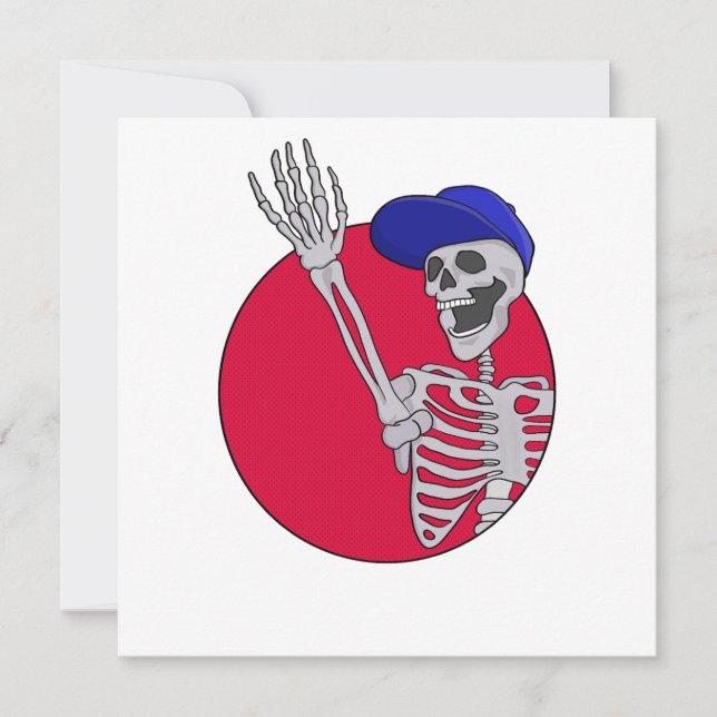 Hola amigos Guay y Funny Skeleton (Anverso)