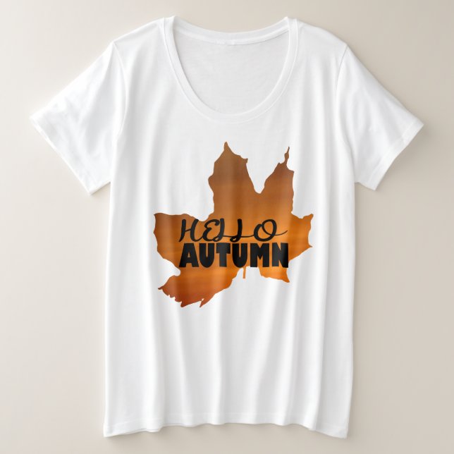 HOLA AUTUMN. (Anverso del diseño)