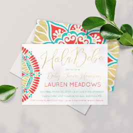 Hola Baby Fiesta Baby Shower Invitación